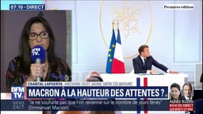 Annonces de Macron: cette mère célibataire estime "qu'il manque les vraies revendications"
