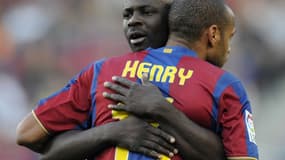Lilian Thuram et Thierry Henry