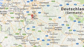 Une bombe de la Seconde Guerre mondiale a explosé à Euskirchen, près de Cologne en Allemagne.