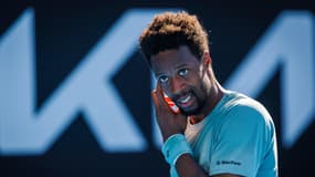 Gaël Monfils lors de l'Open d'Australie en janvier 2025