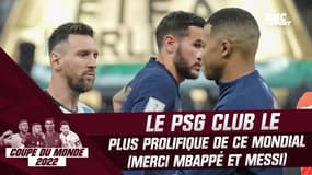 Grâce à Mbappé et Messi, le PSG largement en tête des buts inscrits dans cette Coupe du monde 