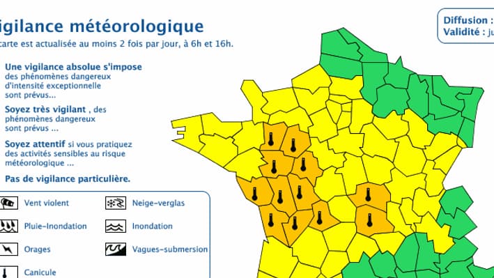 Carte Météo France Carte Météo France