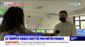 Tempête Eunice: le chef prévisionniste de Météo France Nord, détaille comment la tempête est suive en temps réel 