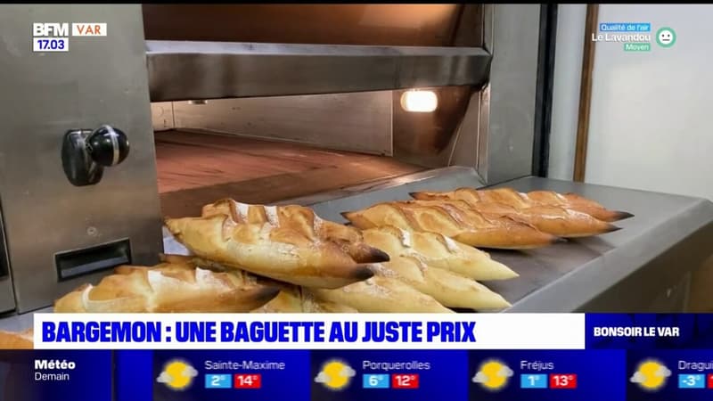 Var: une baguette solidaire à Bargemon