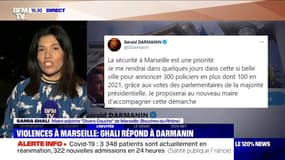 Samia Ghali sur la sécurité à Marseille: "Nous sommes dans une situation qui est inacceptable"