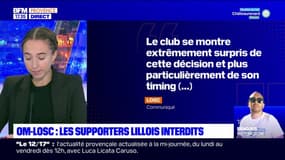 Ligue 1: les supporters lillois sont interdits de déplacement pour le match de l'OM
