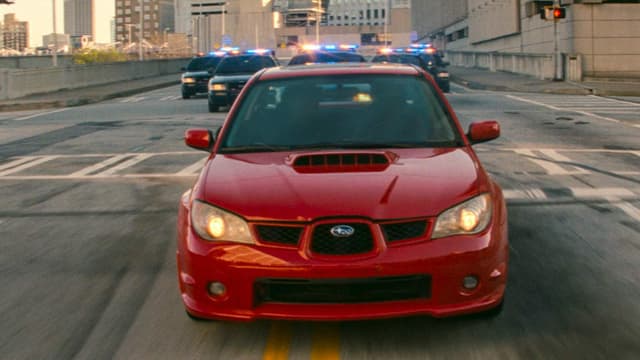 La Subaru WRX, l'autre du star de Baby Driver, en salles ce mercredi.