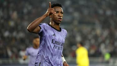 Vinicius lors d'Al Ahly-Real Madrid