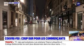 Couvre-feu à 18h: un coup dur pour les commerçants lyonnais