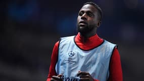Divock Origi à l'échauffement avec Liverpool, le 23 octobre 2019