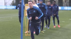 Florian Thauvin à l'entraînement