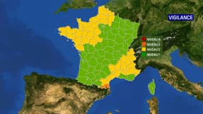 Les Pyrénées-Orientales ont été placées en vigilance orange, le 28 août 2020.