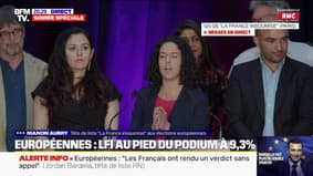Manon Aubry: "Le pays veut tourner la page de l'ère Macron, cette page ne doit pas se tourner avec le RN"