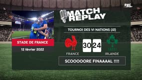 France 30-24 Irlande : La victoire au bout du suspense des Bleus avec les commentaires RMC