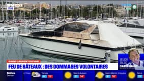 Saint-Laurent-du-Var: une enquête ouverte pour "dégradations volontaires" après l'incendie de plusieurs bateaux