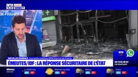 Émeutes en Île-de-France: la réponse sécuritaire de l'État
