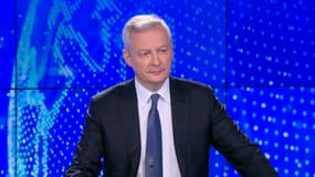 Bruno Le Maire, ministre de l'Economie, sur le plateau de BFMTV le 16 mars 2022