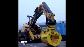  Incendie de Lubrizol : un robot va extraire et dépolluer les fûts de produits chimiques 