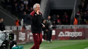 Laszlo Bölöni lors de Metz-PSG (0-2, L1), le 19 mai 2024