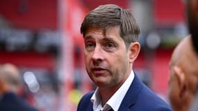 Olivier Cloarec, président exécutif de Rennes, avant le match contre Lens (1-1, L1), le 21 septembre 2024