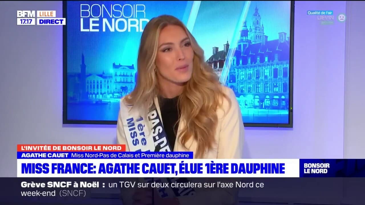 Agathe Cauet Miss Nord Pas De Calais A été élue Samedi Soir Première Dauphine à Lélection