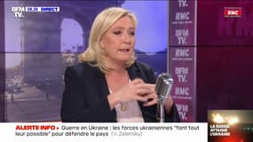 Marine Le Pen sur la guerre Russie-Ukraine: "On a laissé pourrir la situation"