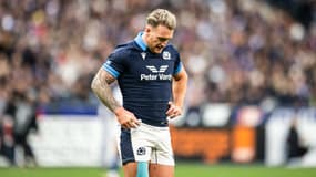 Stuart Hogg lors du Tournoi des VI Nations, le 26 février 2023