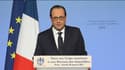 François Hollande lors de ses voeux aux corps constitués et aux Assemblées, mardi à l'Elysée.