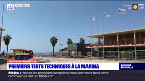 JO 2024: des premiers tests techniques menés à La Marina