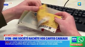 Lyon: une société rachète vos cartes cadeaux