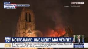 C'est une erreur humaine qui a retardé l'intervention des pompiers à Notre-Dame