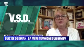 Suicide de Dinah: sa mère témoigne sur BFMTV - 24/10