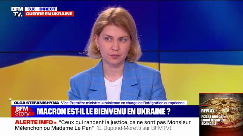 Candidature de l'Ukraine à l'Union européenne: Kiev compte sur l'aide d'Emmanuel Macron