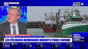 Normandie: Philippe Bas réagit à l'inquiétude des pêcheurs pour leur avenir