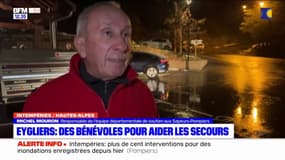 Intempéries: des bénévoles de la Croix Rouge au soutien des pompiers à Réotier
