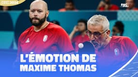 Jeux Paralympiques / Tennis de table : L'émotion de Maxime Thomas après l'élimination en double