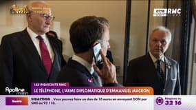Le téléphone, l'arme diplomatique d'Emmanuel Macron 
