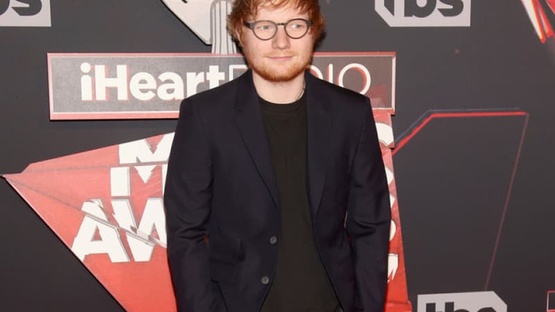 Ed Sheeran le 5 mars 2017 à Inglewood en Californie - 
