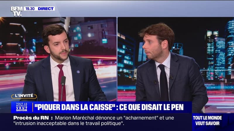 Procès RN: Nous avons les mains propres, assure Jean-Philippe Tanguy après la peine d'inéligibilité requis contre Marine Le Pen