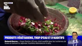 Selon une étude publiée par l'association CLCV, les produits végétariens contiennent trop d'eau et peu de protéines