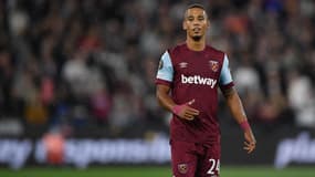 Thilo Kehrer lors du match West Ham-Backa Topola (3-1, Ligue Europa), le 21 septembre 2023