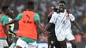 La joie de Mohamed Bayo, buteur pour la Guinée à la dernière minute du huitième de finale de la CAN, 28 janvier 2024