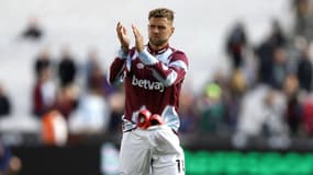 Niclas Füllkrug avec West Ham, le 19 avril 2025.