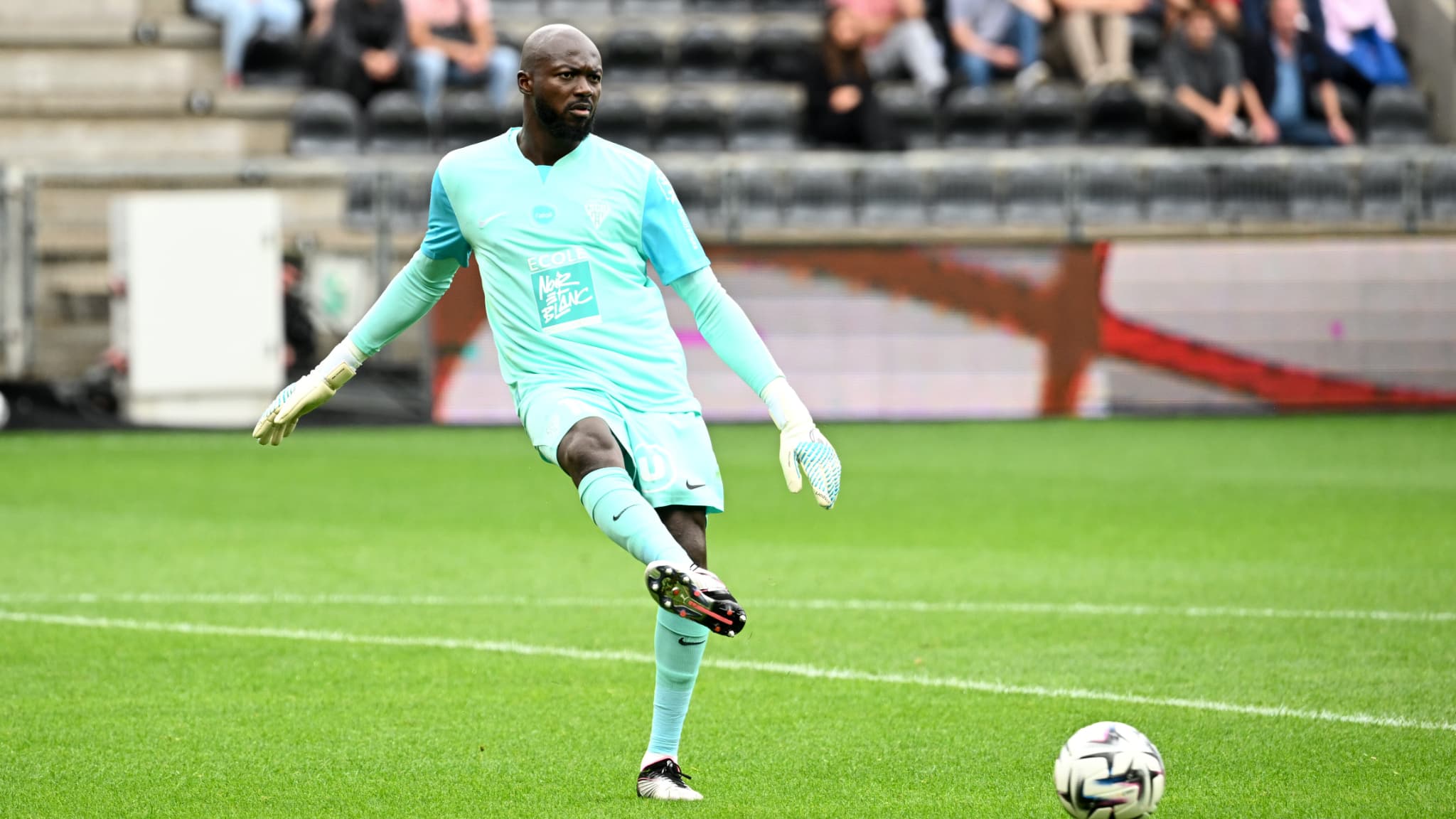 Hervé Koffi face à Rennes, le 31 août 2025. 