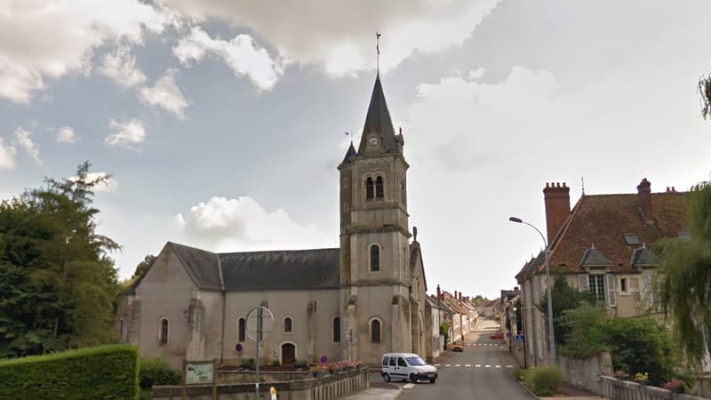 L'église de Mesves-sur-Loire - Image d'illustration 