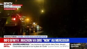 Colère agricole: les agriculteurs quittent la capitale et se dirigent vers l'A6 après une journée de manifestations