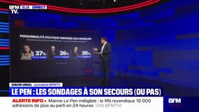 LES ÉCLAIREURS - Marine Le Pen ou Jordan Bardella pour 2027: ce que disent les sondages