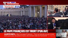Le pape François est mort d'un AVC