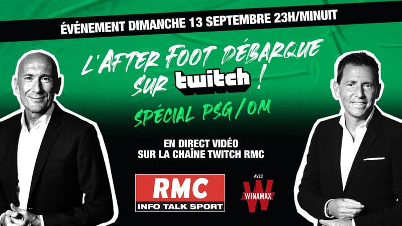 PSG - OM: l'After Foot en direct vidéo sur Twitch pour le débrief du "Classique"