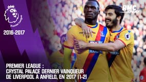 Premier League : Crystal Palace dernier vainqueur de Liverpool à Anfield, en 2017